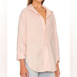 Citizens of Humanity Kayla  Button-Up Shirt Peach